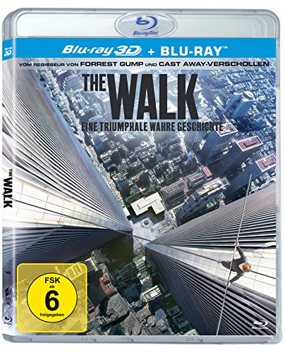 4030521744547: The Walk: Blu-ray 3D + 2D