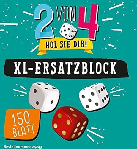 Imagen de archivo de 2 von 4 XLErsatzblock, 150 Blatt 150 Blatt neuer Spielspa a la venta por PBShop.store US