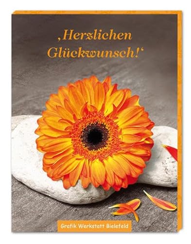 Stock image for Herzlichen Glckwunsch : Gute-Wnsche-Box. for sale by medimops