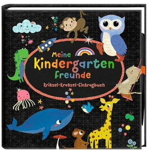 Stock image for Freundebuch - Meine Kindergartenfreunde: Kritzel-Kratzel-Eintragbuch for sale by PBShop.store US
