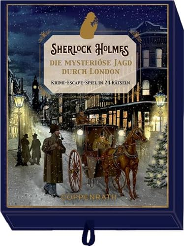 Beispielbild fr Schachtelspiel - Sherlock Holmes - Die mysterise Jagd durch London zum Verkauf von medimops