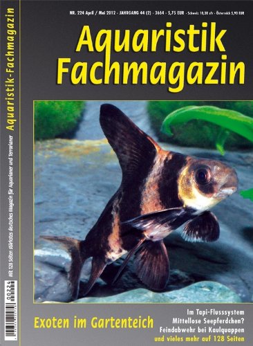 Beispielbild fr Aquaristik-Fachmagazin, Ausgabe Nr. 224 (April/Mai 2012) zum Verkauf von medimops