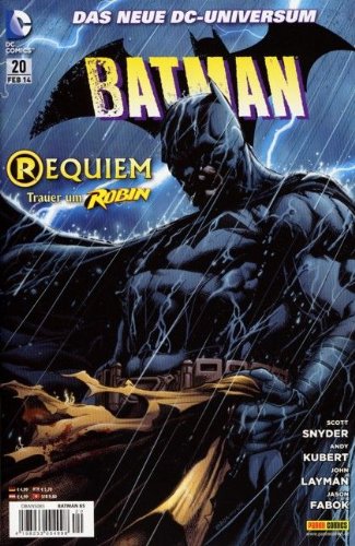 Beispielbild fr Batman #20 - Requiem (2014, Panini) ***New 52*** zum Verkauf von medimops