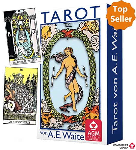 Beispielbild fr Tarot von A.E. Waite - Mini Edition - Kartenset zum Verkauf von medimops