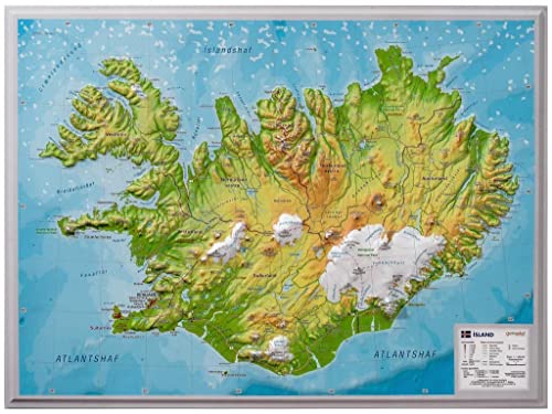 Beispielbild fr Relief Island klein 1:500.000 zum Verkauf von Blackwell's