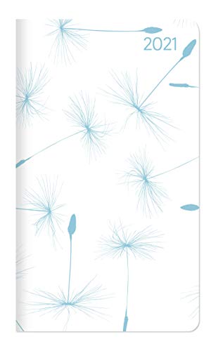Imagen de archivo de Slimtimer Style Pusteblumen 2021 - Taschen-Kalender 9x15,6 cm - Weekly - 128 Seiten - Notiz-Buch - mit Info- und Adressteil - Alpha Edition a la venta por medimops