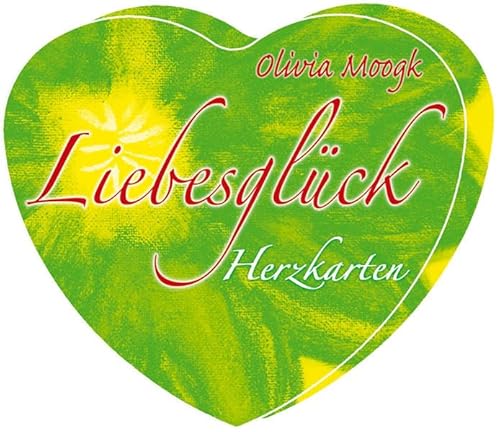 Beispielbild fr Liebesglck-Herzkarten: 49 farbige Herzkarten im Format 9 x 10 cm in Herzbox zum Verkauf von medimops