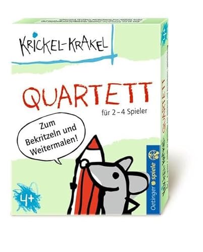 Beispielbild fr Oetinger F93331 Krickel-Krakel Quartett zum Verkauf von medimops