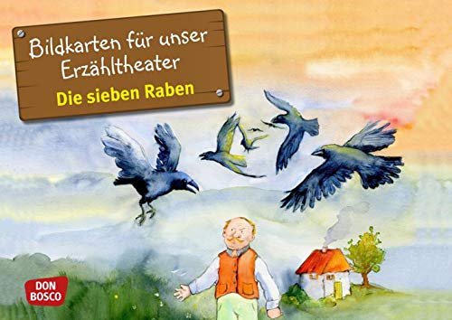 4260179512001: Bildkarten fr unser Erzhltheater: Die sieben Raben: Bildkarten fr unser Erzhltheater. Entdecken. Erzhlen. Begreifen. Kamishibai Bildkartenset.