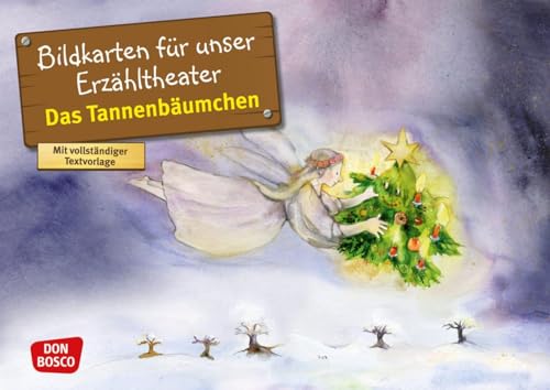 Stock image for Das Tannenbumchen: Bildkarten fr unser Erzhltheater. Endecken. Erzhlen. Begreifen. Kamishibai Bildkartenset (Mrchen fr unser Erzhltheater) for sale by medimops