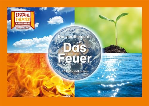 Beispielbild fr Die vier Elemente - Das Feuer / Kamishibai Bildkarten zum Verkauf von PBShop.store UK