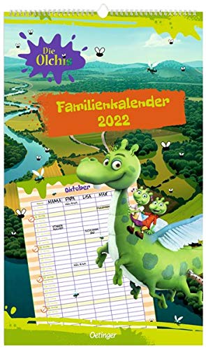 Beispielbild fr Die Olchis Familienkalender Unser olchiges Jahr 2022 zum Verkauf von medimops