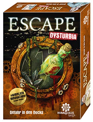 Beispielbild fr homunculus Escape Dysturbia: Gefahr in den Docks. Das Escape-Game mit Story fr 1-8 Spieler*innen zum Verkauf von medimops