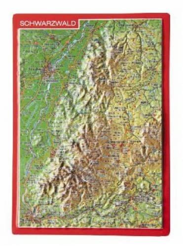4280000002716: Reliefpostkarte Schwarzwald