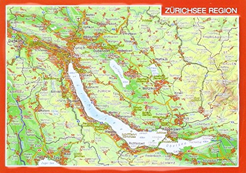 Stock image for Markgraf, A: Reliefpostkarte Region Zrichsee for sale by Blackwell's