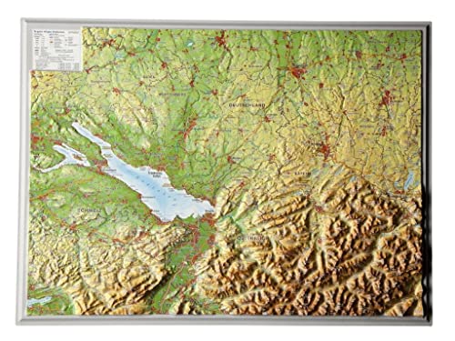 Stock image for Relief Region Allgu Bodensee 1 : 400.000 for sale by Blackwell's