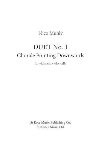 5020679153123: Nico Muhly: Duet No.1 - Chorale Pointing Downwards. Sheet Music for Viola, Cello