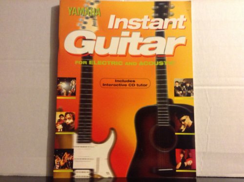 5020679516287: Yamaha Instant Guitar for Electric and Acoustic: Includes interactive CD tutor