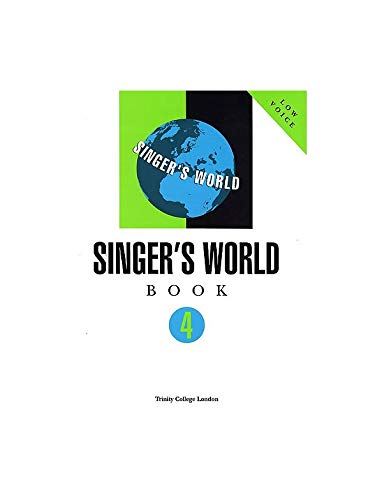 Beispielbild fr Singer's World Book 4 (low voice) zum Verkauf von AHA-BUCH GmbH