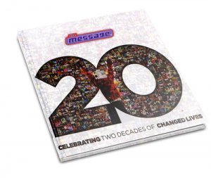 Beispielbild fr The Message 20th Anniversary Book zum Verkauf von medimops