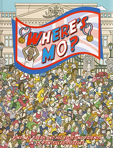 5031626803220: Where's Mo? Find Mo Farah & His Sporting Friends Illustrated Puzzle Picture Book [Hardcover] Sara Cywinski