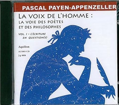 Beispielbild fr La voix de l'homme La voie des poetes et philosophes Vol 1 zum Verkauf von Librairie La Canopee. Inc.