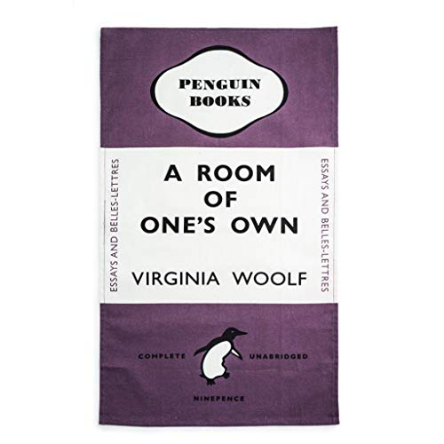 Stock image for A Room of Ones Own Tea Towel Purple for sale by PBShop.store UK