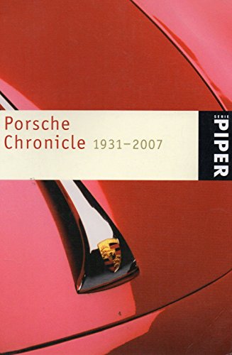 7438628086237: PORSCHE CHRONICLE 1931-2007