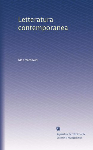 7438629720314: Letteratura contemporanea (Italian Edition)