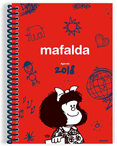 Imagen de archivo de Agenda Mafalda 2018. Anillada roja a la venta por Agapea Libros