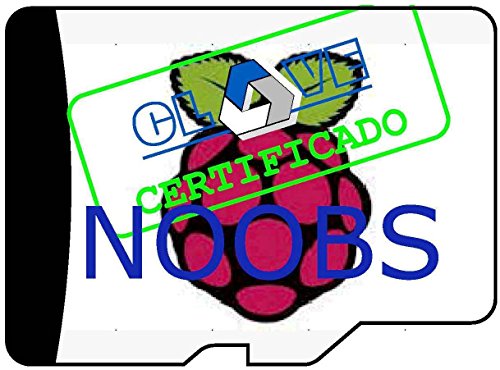 8425536002076: Tarjeta de 8 Gb preconfigurada para Raspberry (NOOBS)