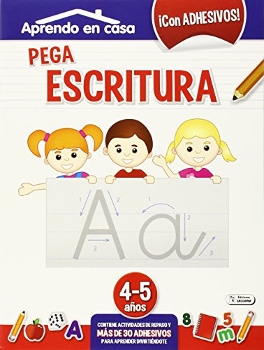 8436026776360: PEGA ESCRITURA (4-5 AOS(APRENDO EN CASA