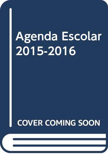 Stock image for Agenda Escolar 2015-2016 for sale by Agapea Libros