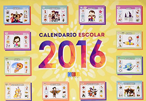 Imagen de archivo de Calendario escolar 2016 a la venta por Iridium_Books