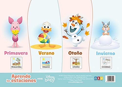 Stock image for APRENDO LAS ESTACIONES CON DISNEY BABY for sale by Hiperbook Espaa