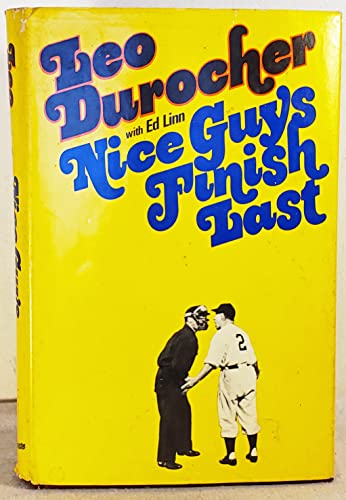 Imagen de archivo de Nice guys finish last a la venta por Wonder Book