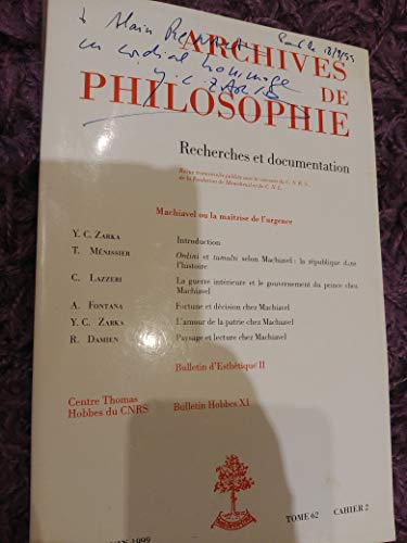 9770003963008: Archives de philosophie - tome 73 - cahier 2 avril-juin 2010- Relecturesde l'Idalisme allemand
