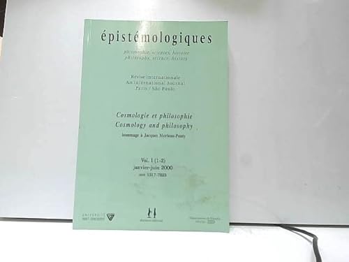 9771517782000: epistemologiques vol 11 2 de sem autor pela discurso Ed. 2000