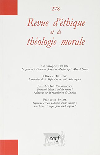 9772204352797: Revue d'thique et de thologie morale numro 278 Mars 2014