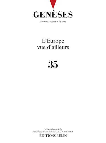 Beispielbild fr Genses n35: L'Europe vue d'ailleurs zum Verkauf von medimops