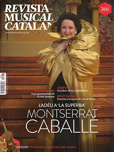 Stock image for REVISTA MUSICAL CATALANA N 366 (CATAL) for sale by KALAMO LIBROS, S.L.