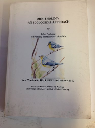 9780000050373: Ornithology: An Ecological Approach