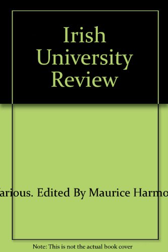 9780000211422: Irish University Review. A Journal of Irish Studies. Volume 7 Number 1 Spring 1977