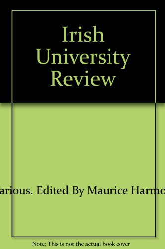 Stock image for Irish University Review: A Journal of Irish Studies. Vol. 6, No. 1, Spring 1976. Sen O'Faolin Special Issue. for sale by Wittenborn Art Books