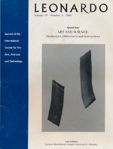 Beispielbild fr Leonardo: Journal of the International Society for the Arts, Sciences and Technology: Volume 27, Number 3 zum Verkauf von Alexander's Books