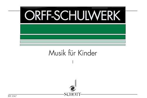 9780001043480: Musik fr Kinder: Im Fnftonraum. Vol. 1. voice, recorder and percussion. Partition vocale/chorale et instrumentale.