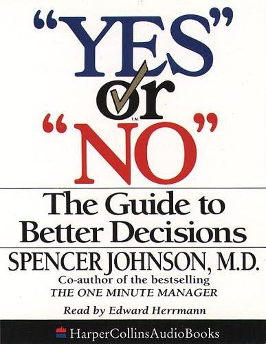 9780001046610: “Yes” or “No”: The guide to better decisions