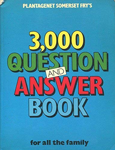 Stock image for 3000 Question and Answer Book for sale by AwesomeBooks