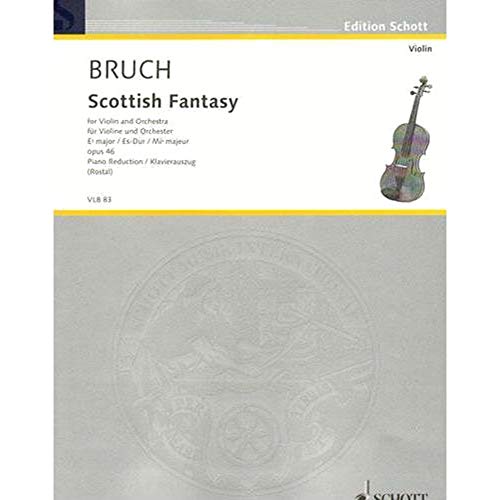 Beispielbild fr Scottish Fantasy Eb Major: op. 46. violin and orchestra. Rduction pour piano avec partie soliste. zum Verkauf von GF Books, Inc.