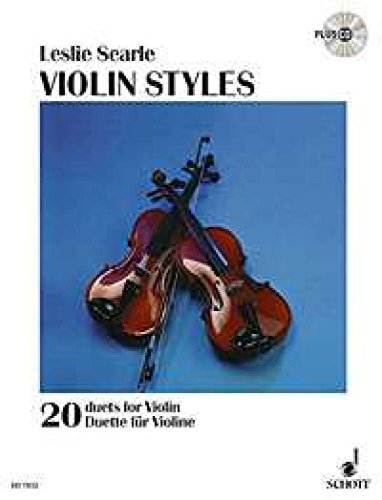 Violin Styles, m. CD 20 duets for violin